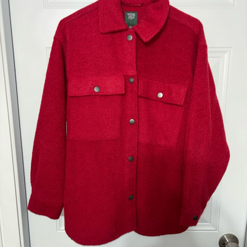 Wild Fable Red Utility Jacket - Picture 2 of 5
